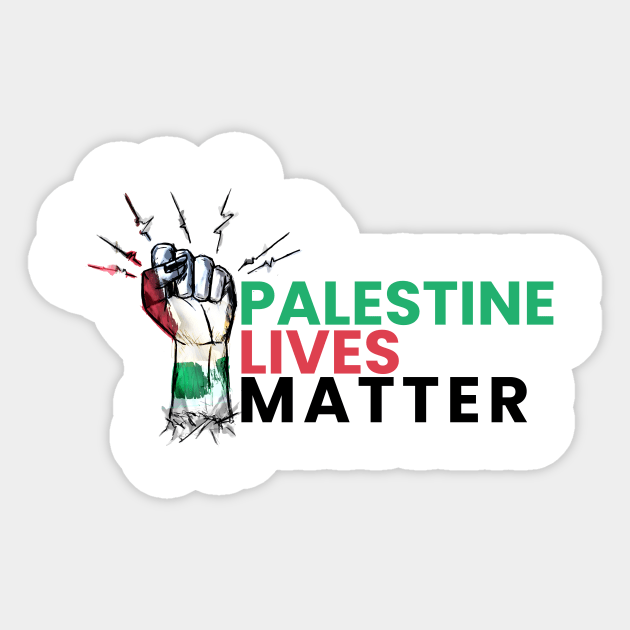 palestinian lives matter Sticker by aldistar